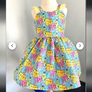 Handmade Toddler Care Bears Dress